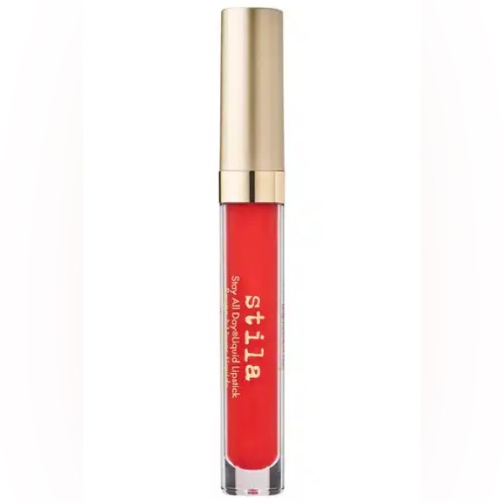 Stila Stay All Day Liquid Lipstick Makeup Fiery Red Beso Mini Size - New Sealed